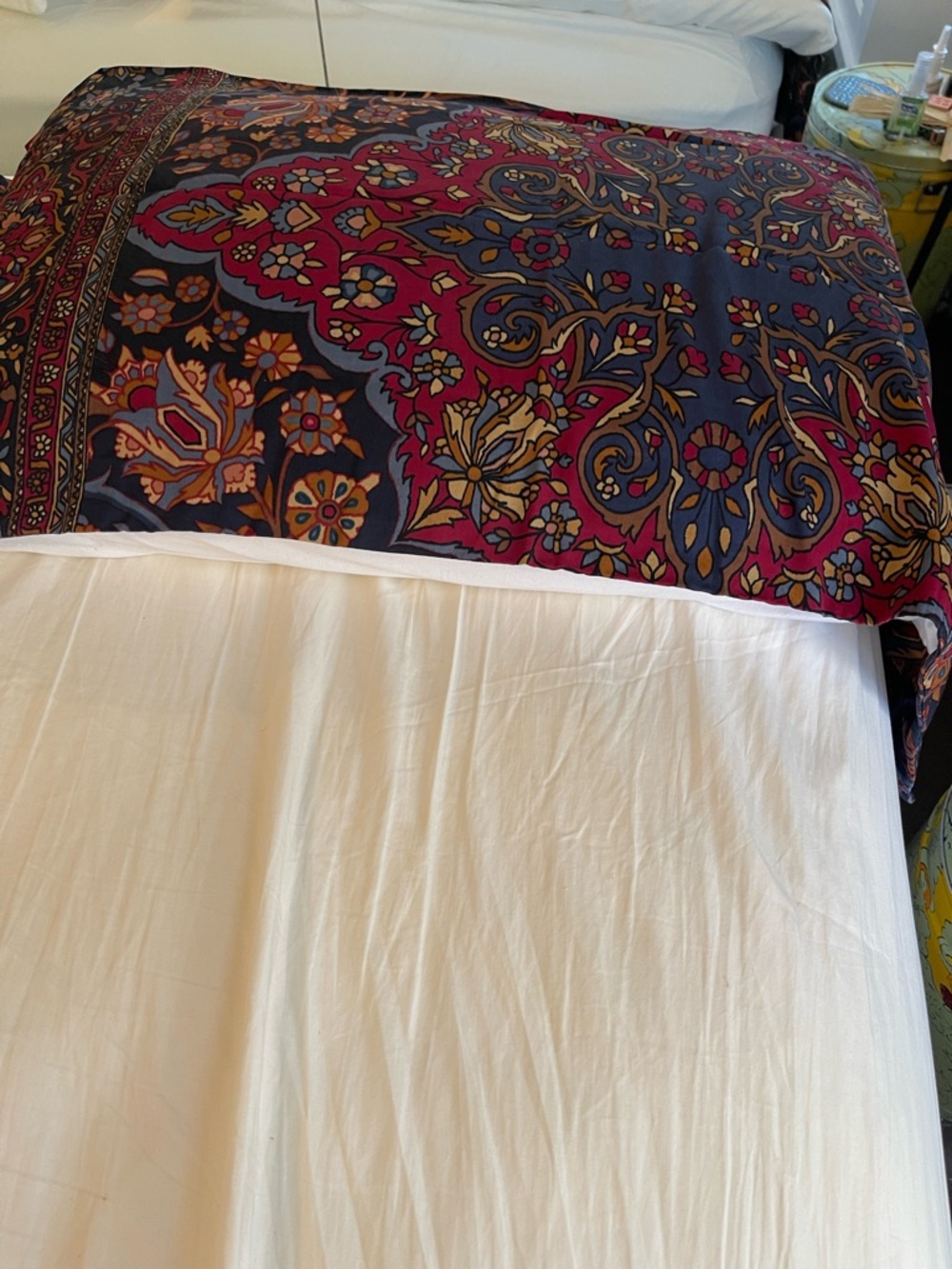 Vintage Ralph Lauren Brentwood Jewel Egyptian Cotton King Pillowcase Set of 2 - Picture 5 of 13